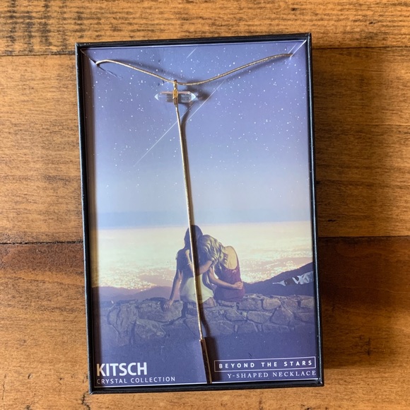 KITSCH crystal necklace (NWOT) - Picture 1 of 5